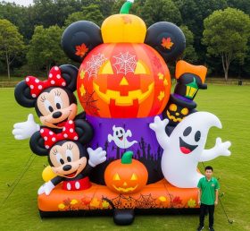 Cartoon3-315 Mickey & Minnie Halloween I...