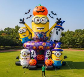 Cartoon3-318 Minions Halloween Inflatabl...
