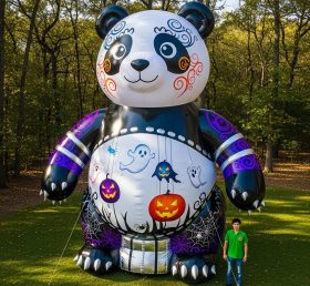 Cartoon3-344 Halloween Panda Inflatable ...