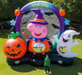 Cartoon3-348 Peppa Pig Halloween Inflata...