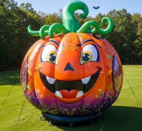 Cartoon3-351 Halloween Pumpkin Inflatabl...