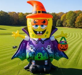 Cartoon3-354 Halloween SpongeBob Inflata...
