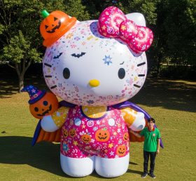 Cartoon3-358 Hello Kitty Halloween Infla...