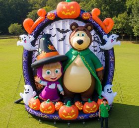 Cartoon3-373 Masha and The Bear Hallowee...