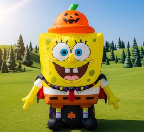 Cartoon3-375 Halloween SpongeBob Inflata...