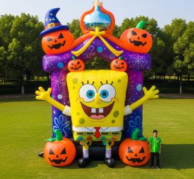 Cartoon3-381 SpongeBob Halloween Inflata...