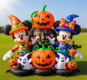 Cartoon3-382 Mickey & Minnie Halloween I...