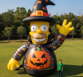 Cartoon3-384 The Simpsons Halloween Wiza...