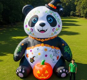 Cartoon3-387 Halloween Panda Inflatable ...