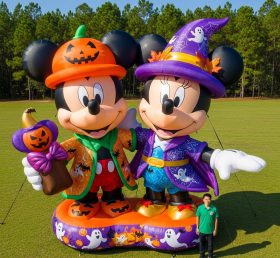 Cartoon3-404 Mickey & Minnie Halloween I...