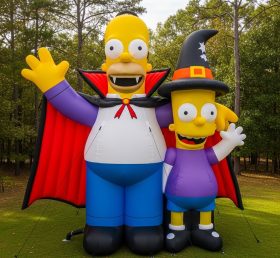 Cartoon3-415 The Simpsons Halloween Infl...