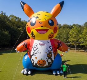 Cartoon3-417 Pikachu Halloween Inflatabl...