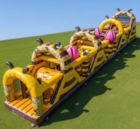 T7-3712 Bee Theme Inflatable Obstacle Co...