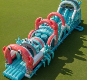 T7-3760 Crab Theme Inflatable Obstacle C...