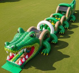 T7-3761 Crocodile Theme Inflatable Obsta...