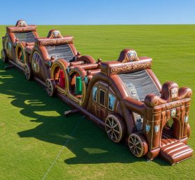 T7-3863 Horse Carriage Theme Inflatable ...