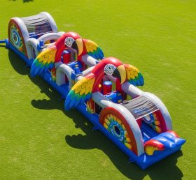 T7-3940 Parrot Theme Inflatable Obstacle...