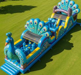 T7-3946 Peacock Theme Inflatable Obstacl...