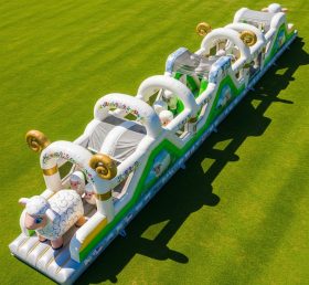 T7-4000 Sheep Theme Inflatable Obstacle ...