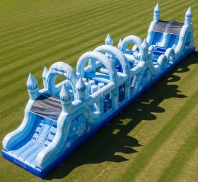 T7-4178 Frozen Theme Inflatable Obstacle...