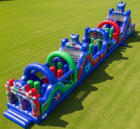 T7-4309 PJ Masks Theme Inflatable Obstac...