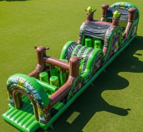 T7-4353 Shrek Theme Inflatable Obstacle ...