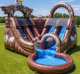 T8-5446 American Indian Theme Inflatable...