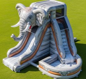T8-5570 Elephant Theme Inflatable Water ...