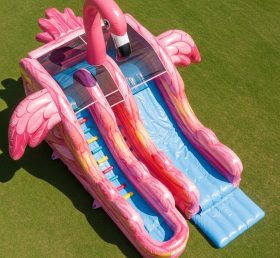 T8-5596 Flamingo Theme Inflatable Water ...