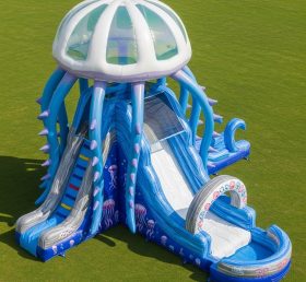 T8-5638 Jellyfish Theme Inflatable Water...