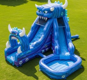 T8-5696 Monster Theme Inflatable Water S...