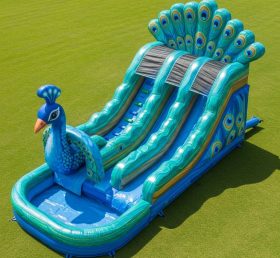 T8-5738 Peacock Theme Inflatable Water S...