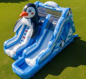 T8-5744 Penguin Theme Inflatable Water S...