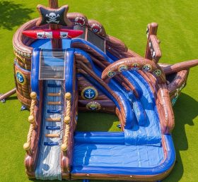 T8-5758 Pirates Theme Inflatable Water S...
