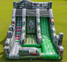 T8-5904 Zombie Theme Inflatable Water Sl...