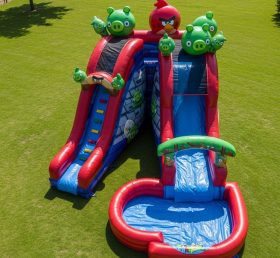 T8-7110 Angry Birds Theme Inflatable Wat...