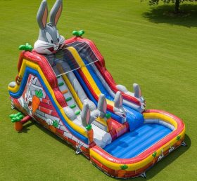 T8-7300 Looney Tunes Theme Inflatable Wa...