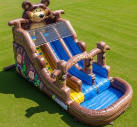 T8-7312 Masha and the Bear Theme Inflata...