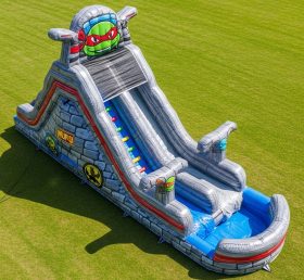 T8-7371 Ninja Turtles Theme Inflatable W...