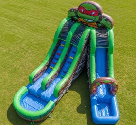 T8-7372 Ninja Turtles Theme Inflatable W...