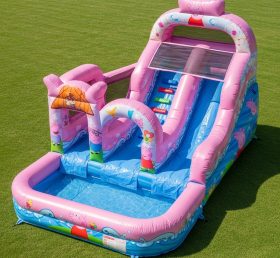 T8-7386 Peppa Pig Theme Inflatable Water...