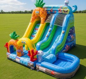 T8-7483 SpongeBob Theme Inflatable Water...