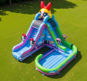 T8-7545 The Powerpuff Girls Theme Inflat...