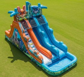 T8-7618 Zootopia Theme Inflatable Water ...