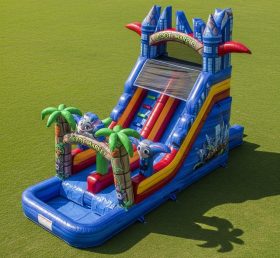 T8-7619 Zootopia Theme Inflatable Water ...
