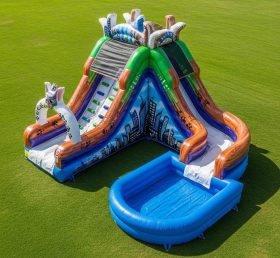 T8-7620 Zootopia Theme Inflatable Water ...