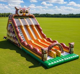T8-7800 Owl Theme Inflatable Slide