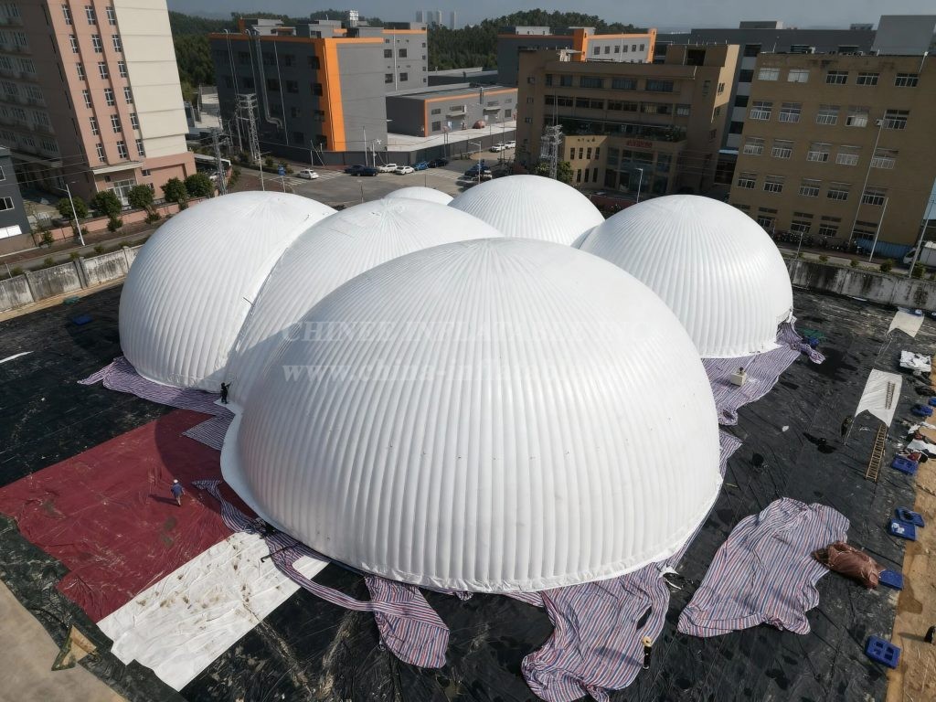 Tent1-6688 World’s Largest Airtight Inflatable Dome