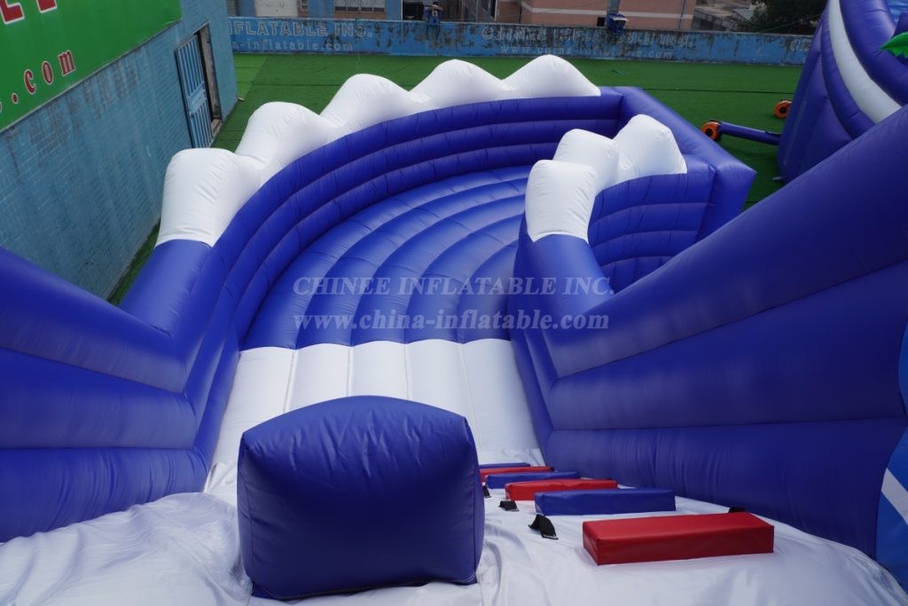 Pool2-815 Pirates Theme Inflatable Water Park Complex with Giant Slides & Pools