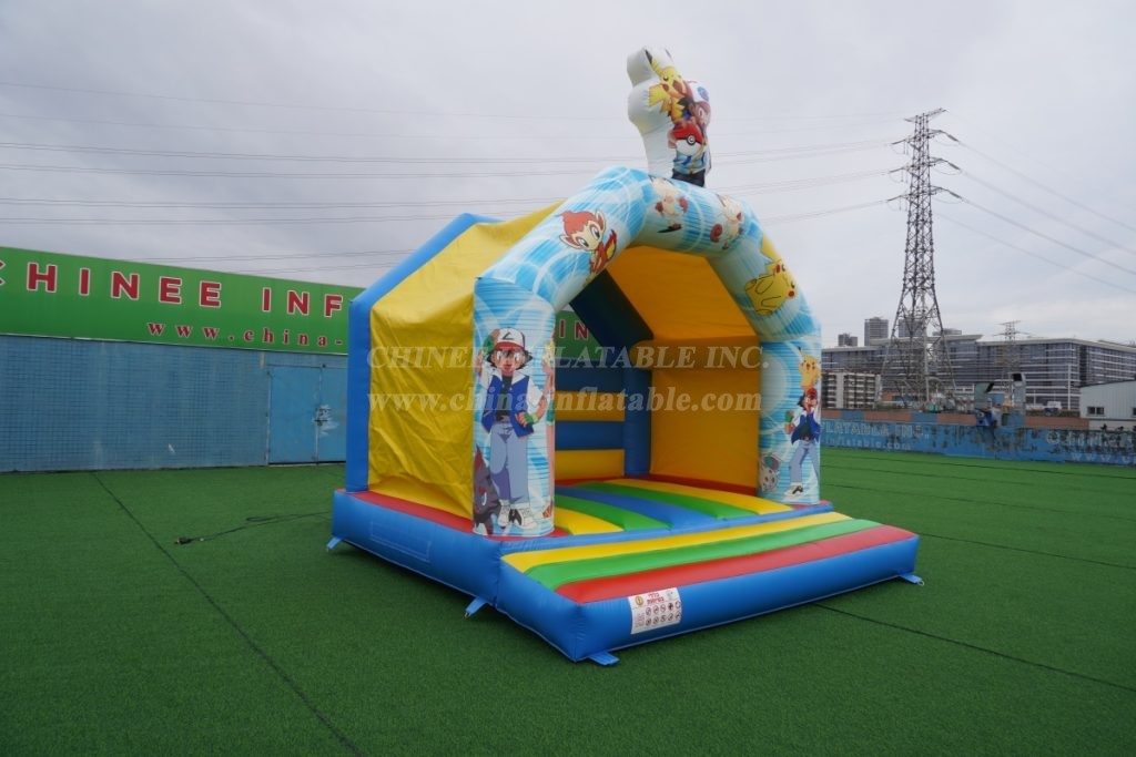 T2-3339J Pokémon-themed inflatable bouncer